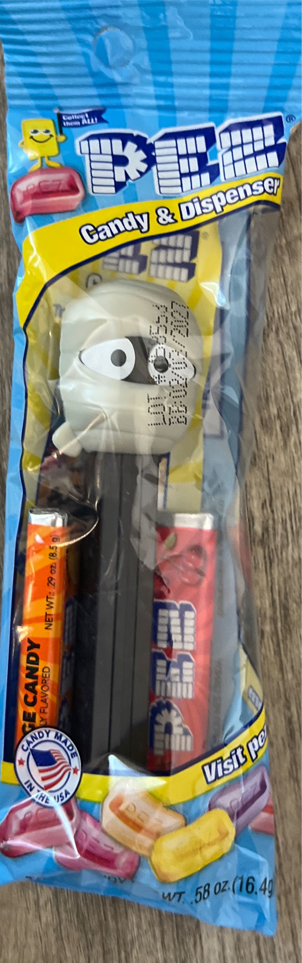 Halloween - Mummy B - Holidays pez collectible [Barcode 073621093034] - Main Image 2