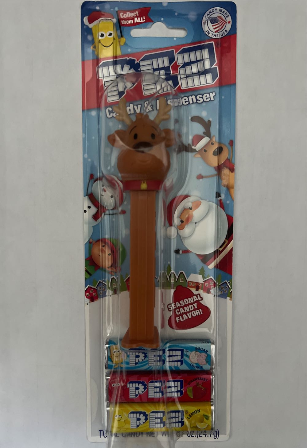 Reindeer C - Christmas pez collectible [Barcode 073621092334] - Main Image 3