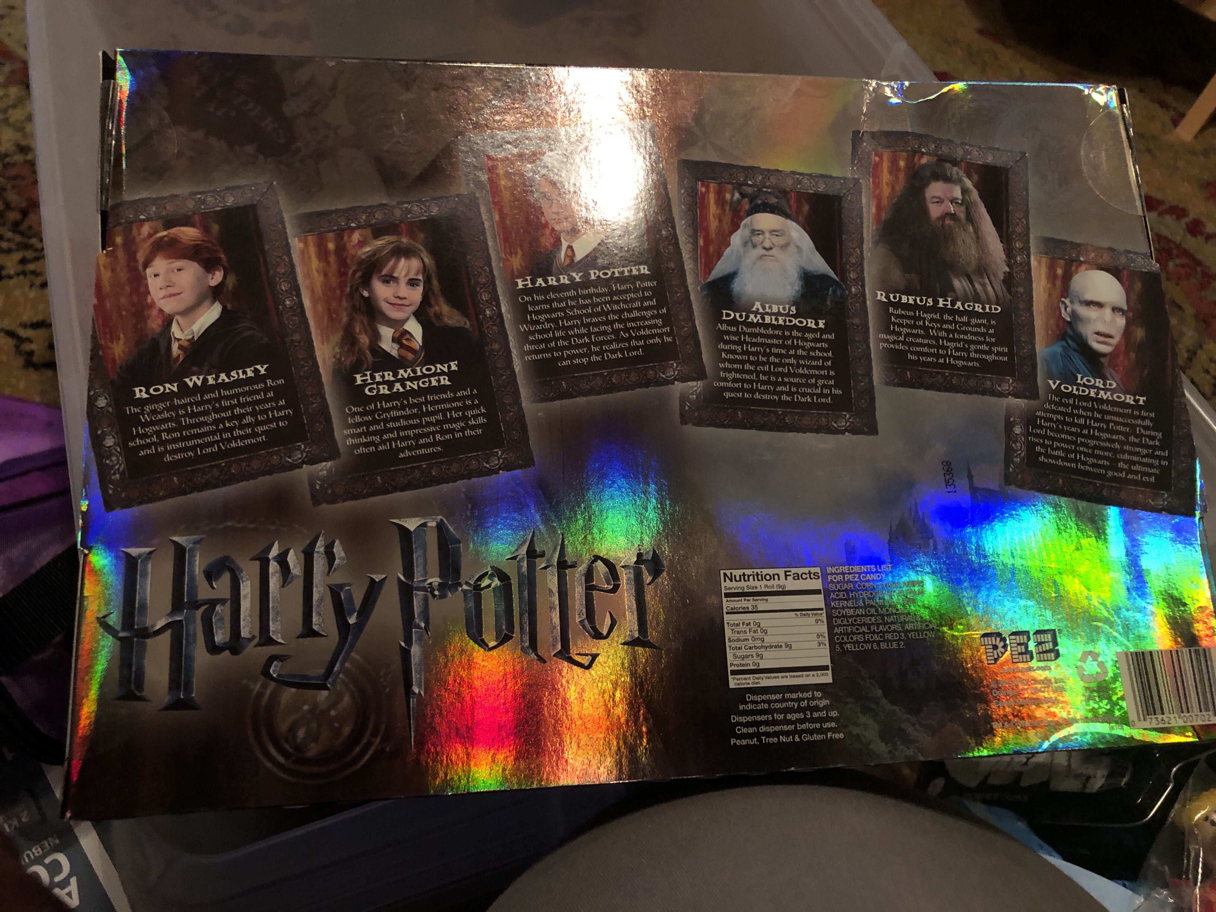 Harry Potter - Harry Potter pez collectible [Barcode 073621007024] - Main Image 2