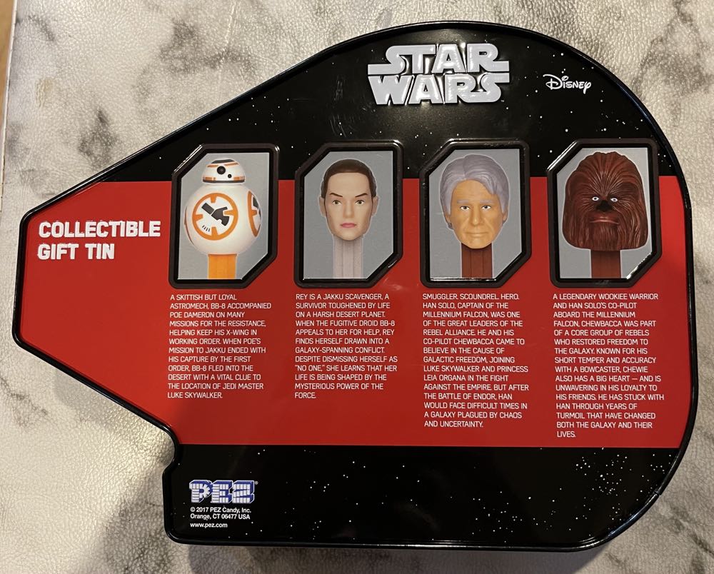 Star Wars - Millennium Falcon Tin - Gift Tin pez collectible [Barcode 073621001220] - Main Image 4