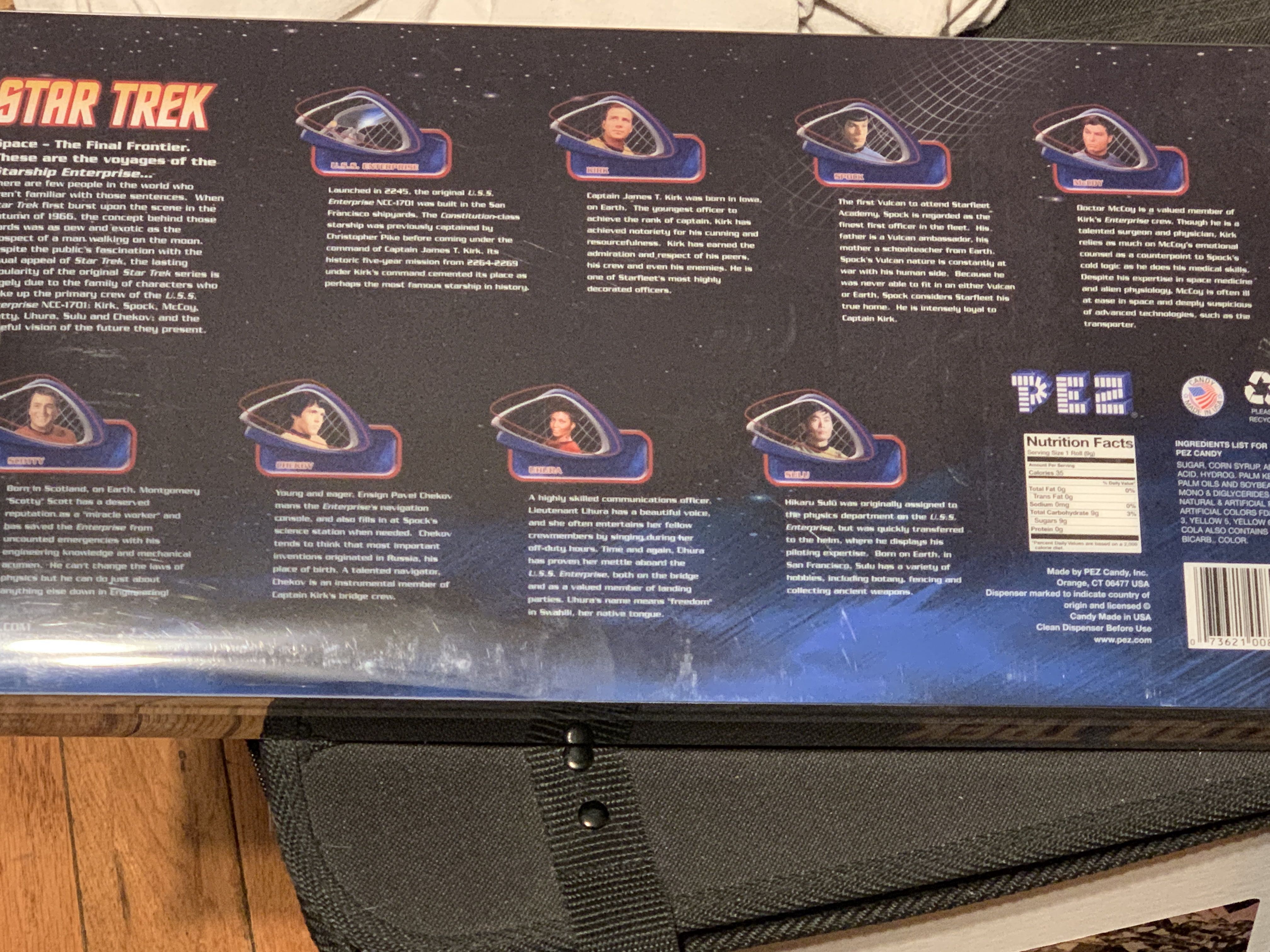 Star Trek Collector’s Series: Original Crew - STAR TREK pez collectible [Barcode 073621008953] - Main Image 2