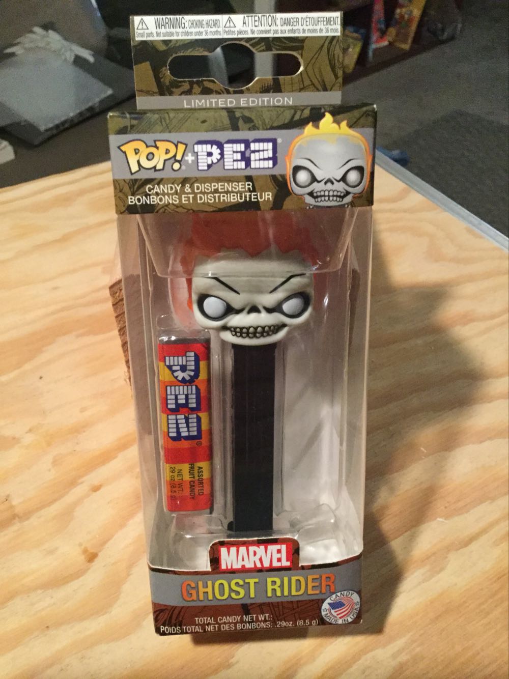 Funko Pop! - Ghost Rider - Ghost Rider - Ghost Rider pez collectible [Barcode 889698326209] - Main Image 3
