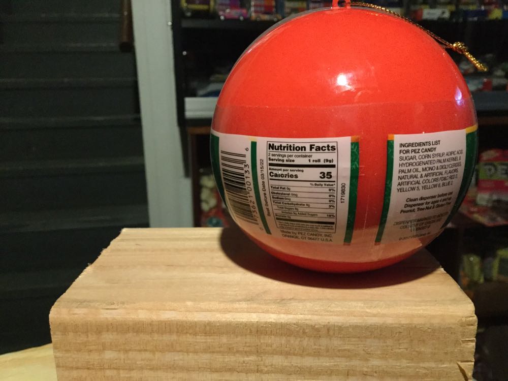 Christmas Ornament - Short Stem Santa - Christmas pez collectible [Barcode 073621001336] - Main Image 2