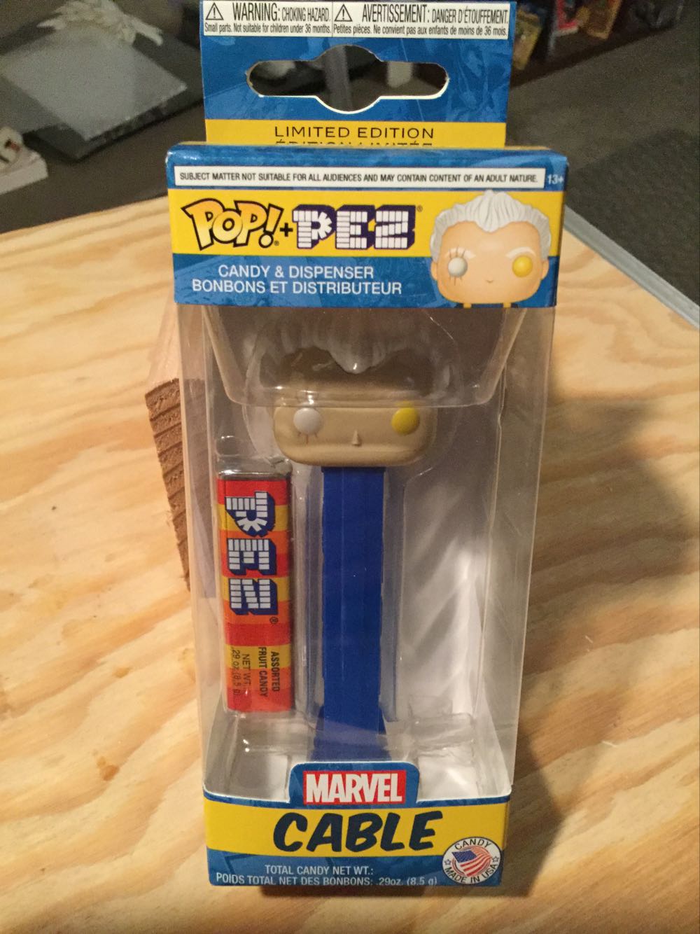 Cable - POP! Marvel X-Men - Books & Comics - Marvel pez collectible [Barcode 889698326216] - Main Image 3