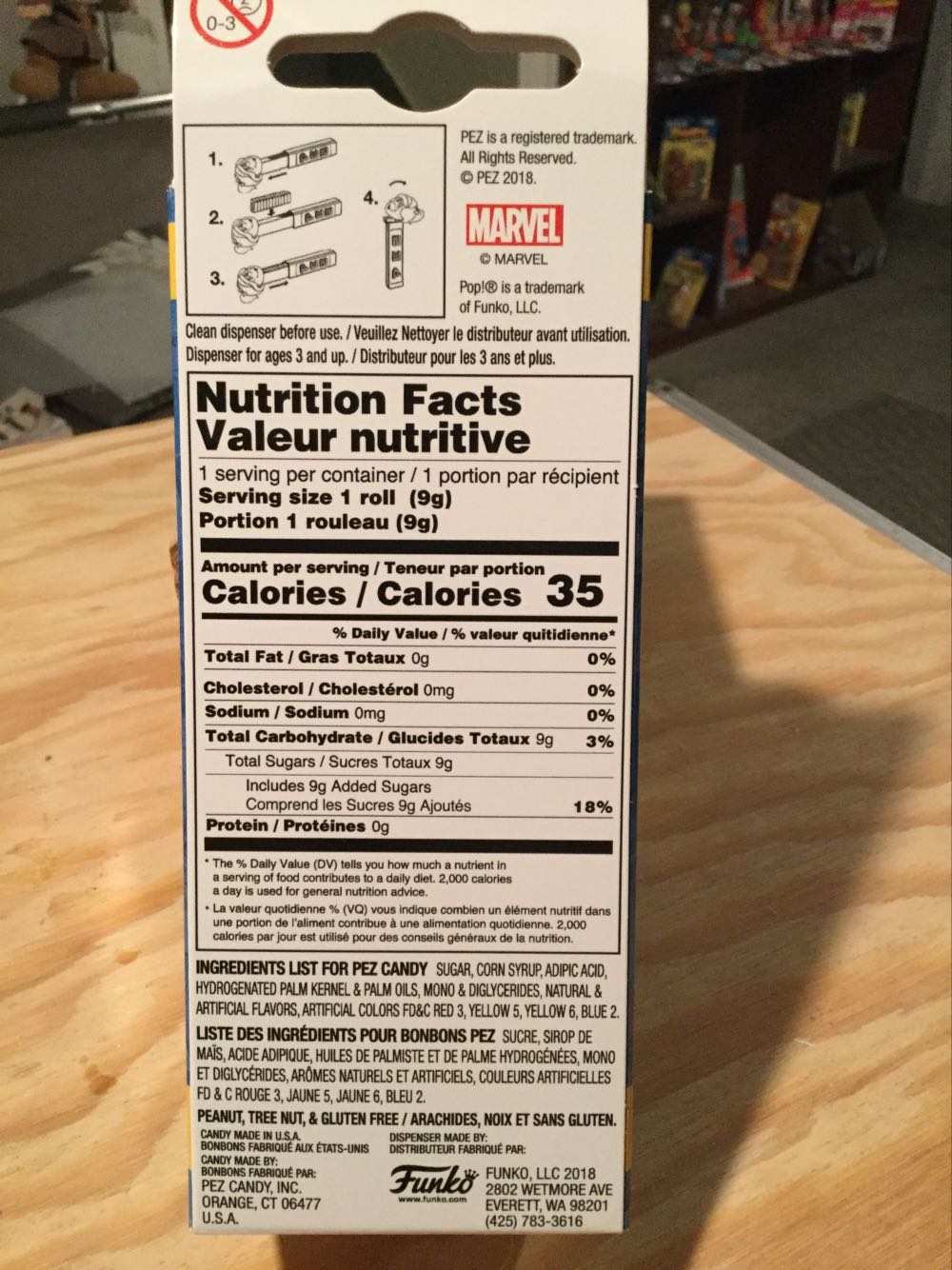 Cable - POP! Marvel X-Men - Books & Comics - Marvel pez collectible [Barcode 889698326216] - Main Image 4