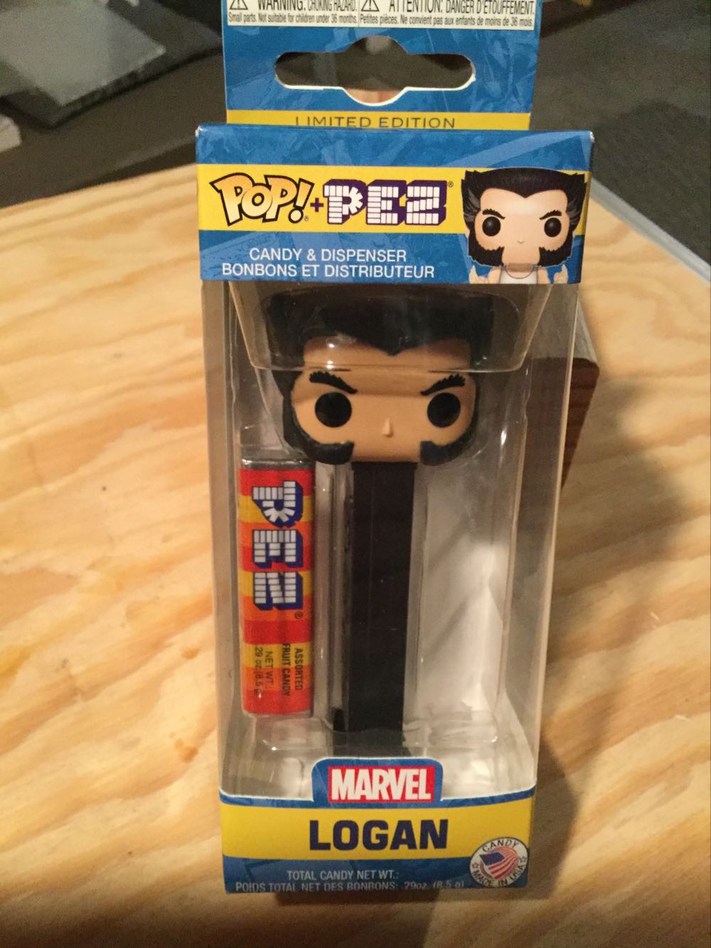 POP! Marvel X-Men - Logan - Books & Comics - Marvel pez collectible [Barcode 889698375870] - Main Image 3