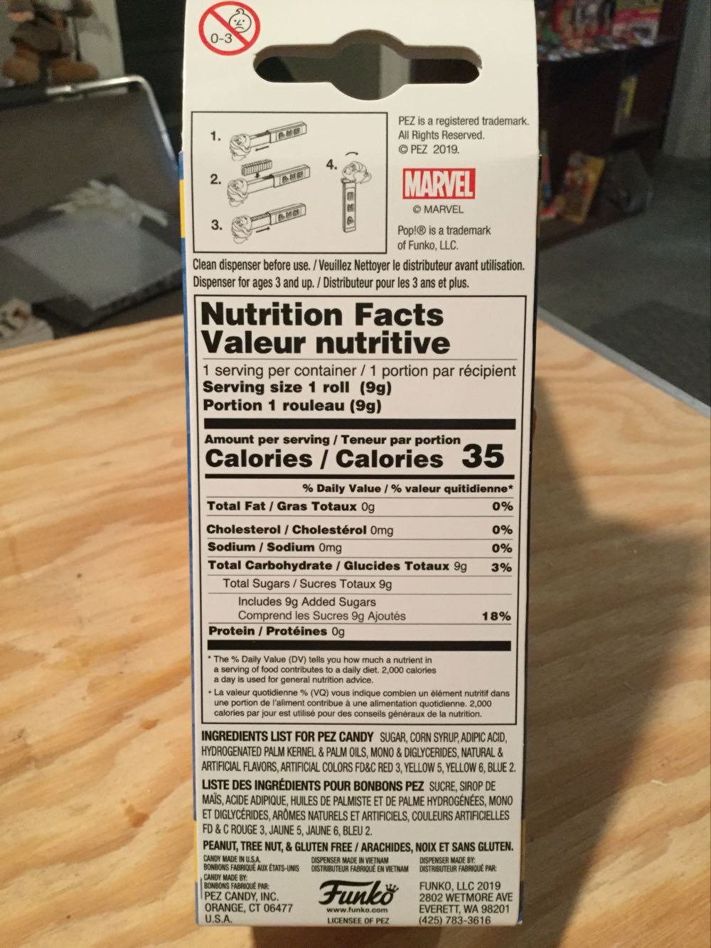 POP! Marvel X-Men - Logan - Books & Comics - Marvel pez collectible [Barcode 889698375870] - Main Image 4