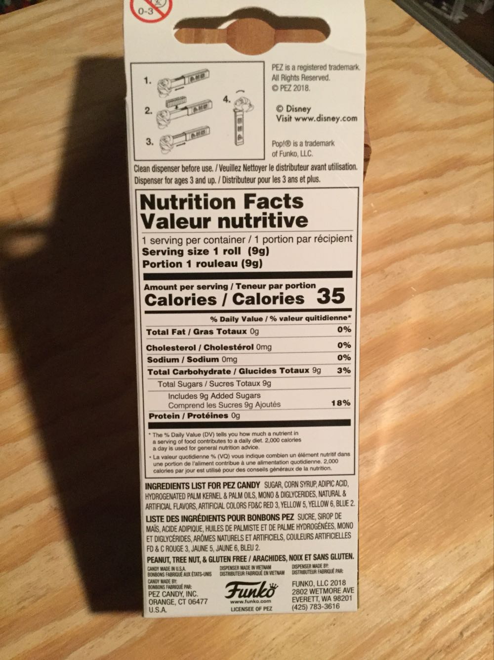 POP!+Pez: Nightmare Before Xmas - Sally - The Nightmare Before Christmas pez collectible [Barcode 889698344128] - Main Image 3