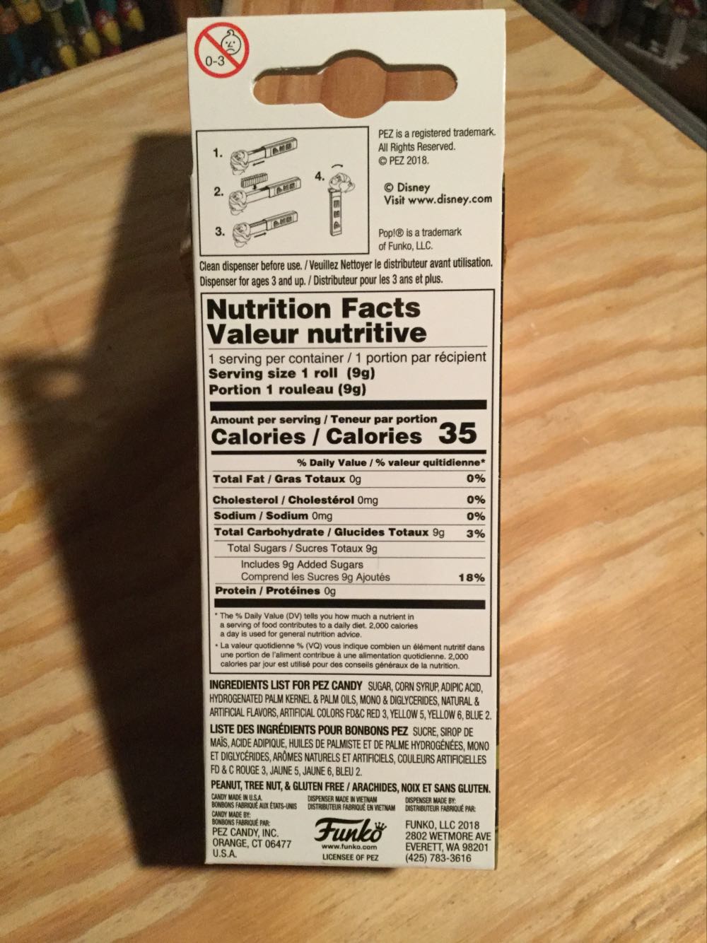 Funko-Pop Oogie Boogie (GITD) - Nightmare Before Christmas pez collectible [Barcode 889698344142] - Main Image 4