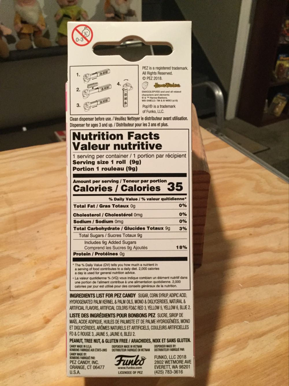 Funko - Snagglepuss - Hanna-Barbara pez collectible [Barcode 889698322928] - Main Image 4