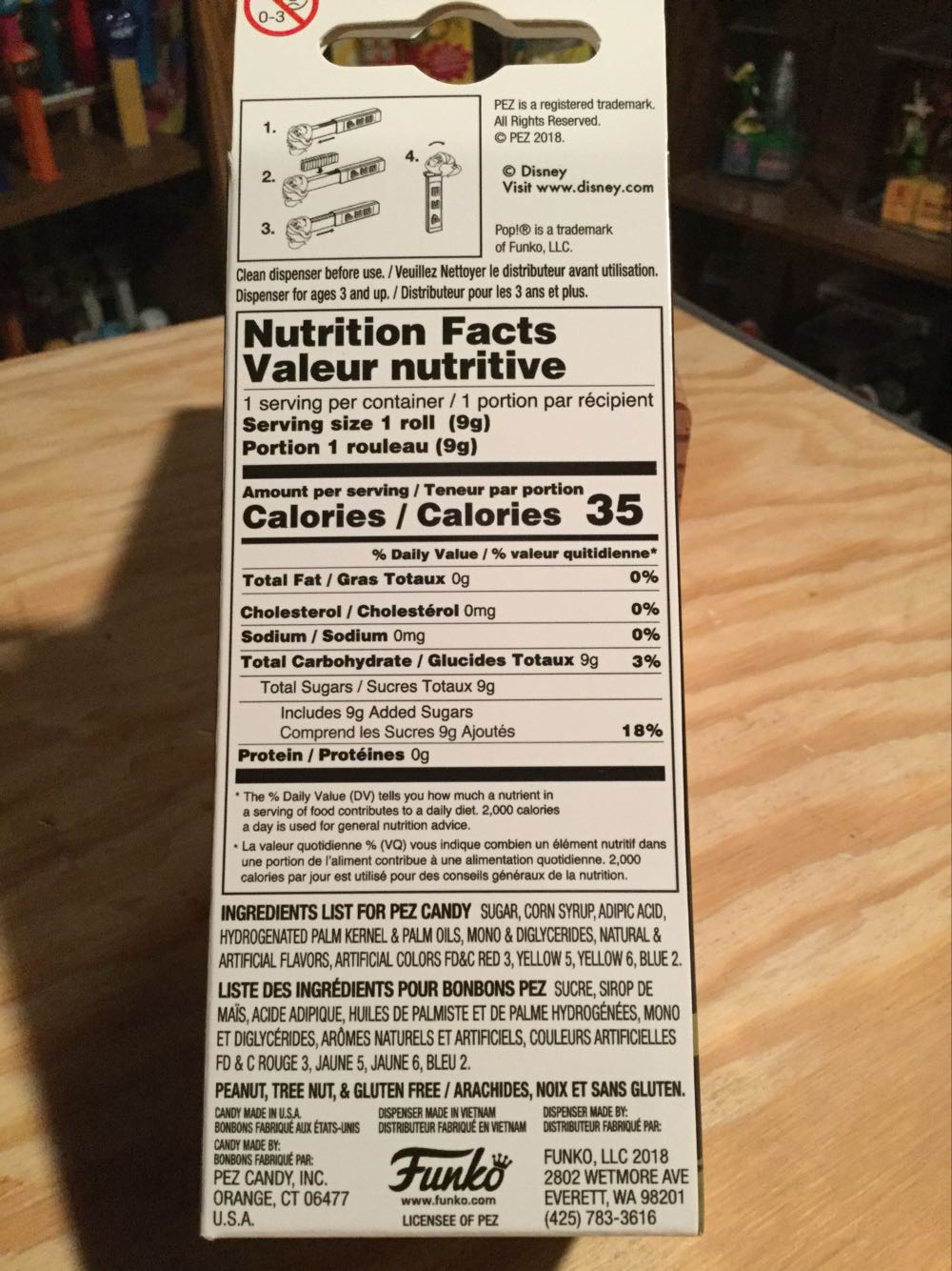Funko POP! - The Nightmare Before Christmas - Vampire Teddy - The Nightmare Before Christmas pez collectible [Barcode 889698344135] - Main Image 4