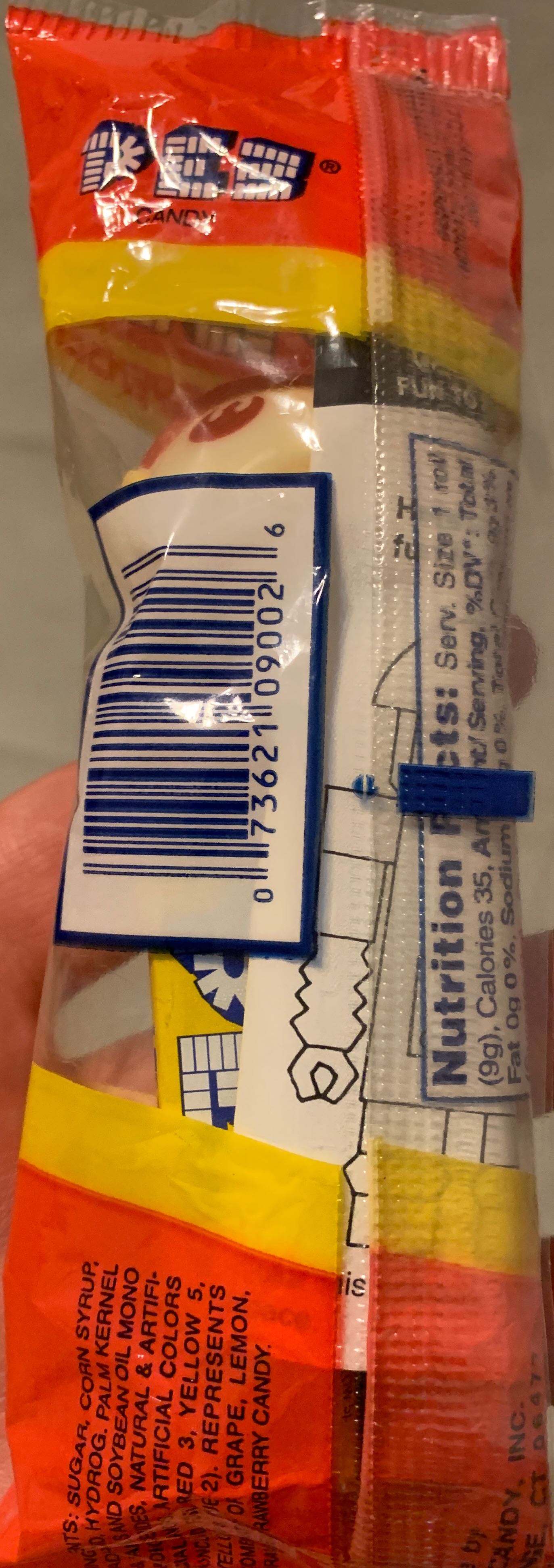 Yoda - Red Bag - Star Wars pez collectible [Barcode 073621090026] - Main Image 2