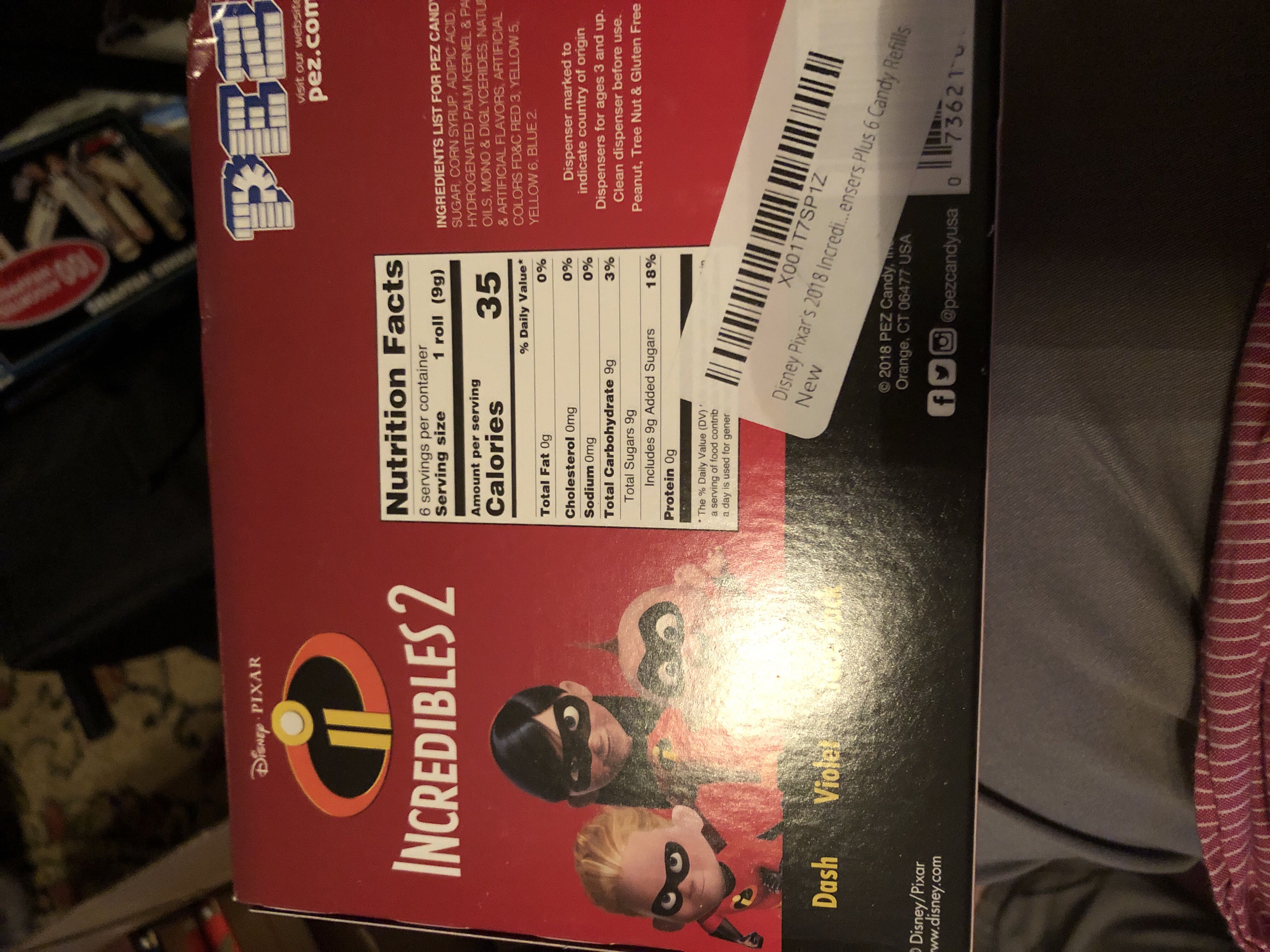 Incredibles B. - Disney / Pixar - Incredibles pez collectible - Main Image 2