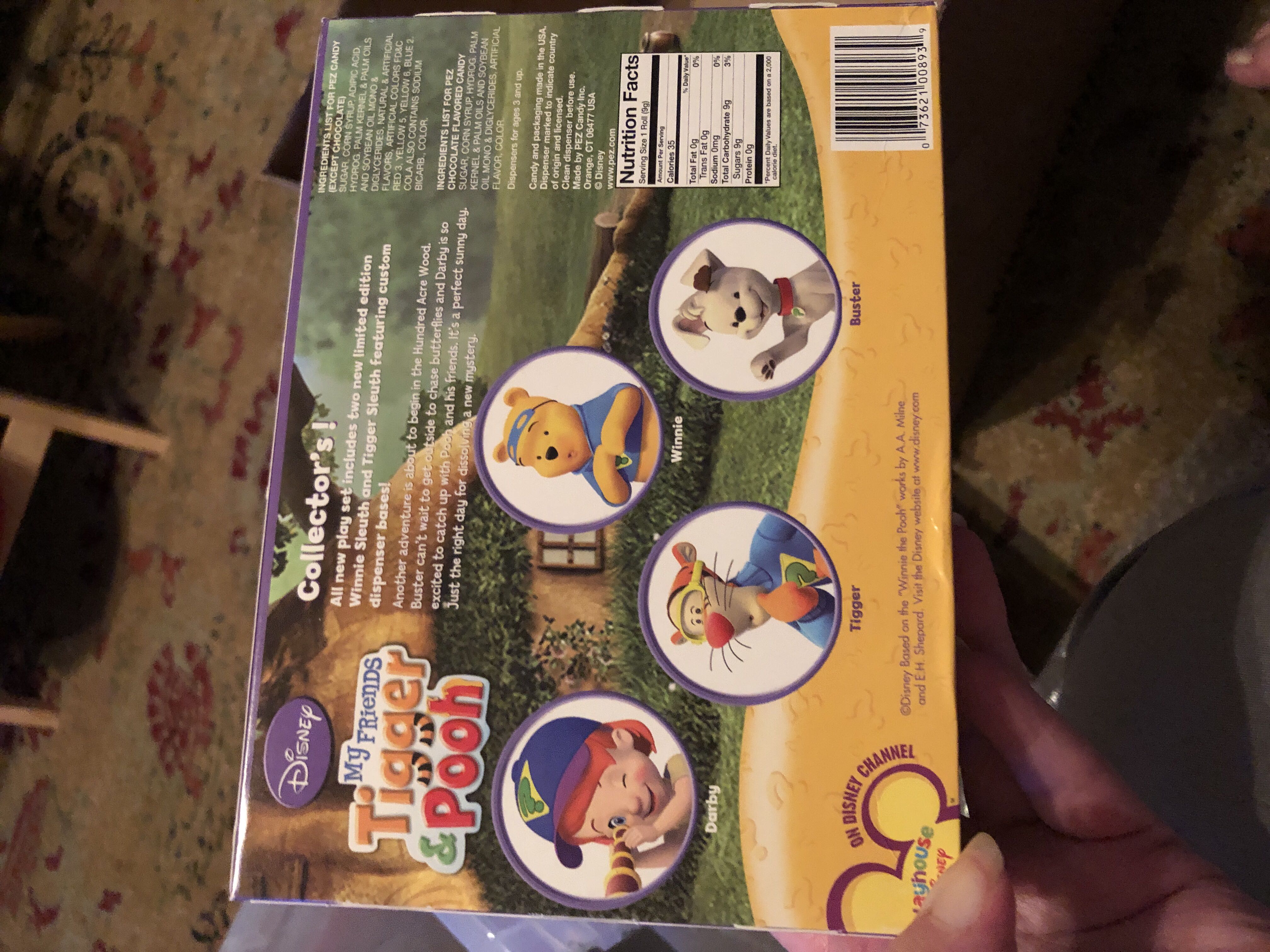 My Friends Tigger & Pooh - Collector Set - Collector Set - Tigger & Pooh pez collectible [Barcode 073621008939] - Main Image 2