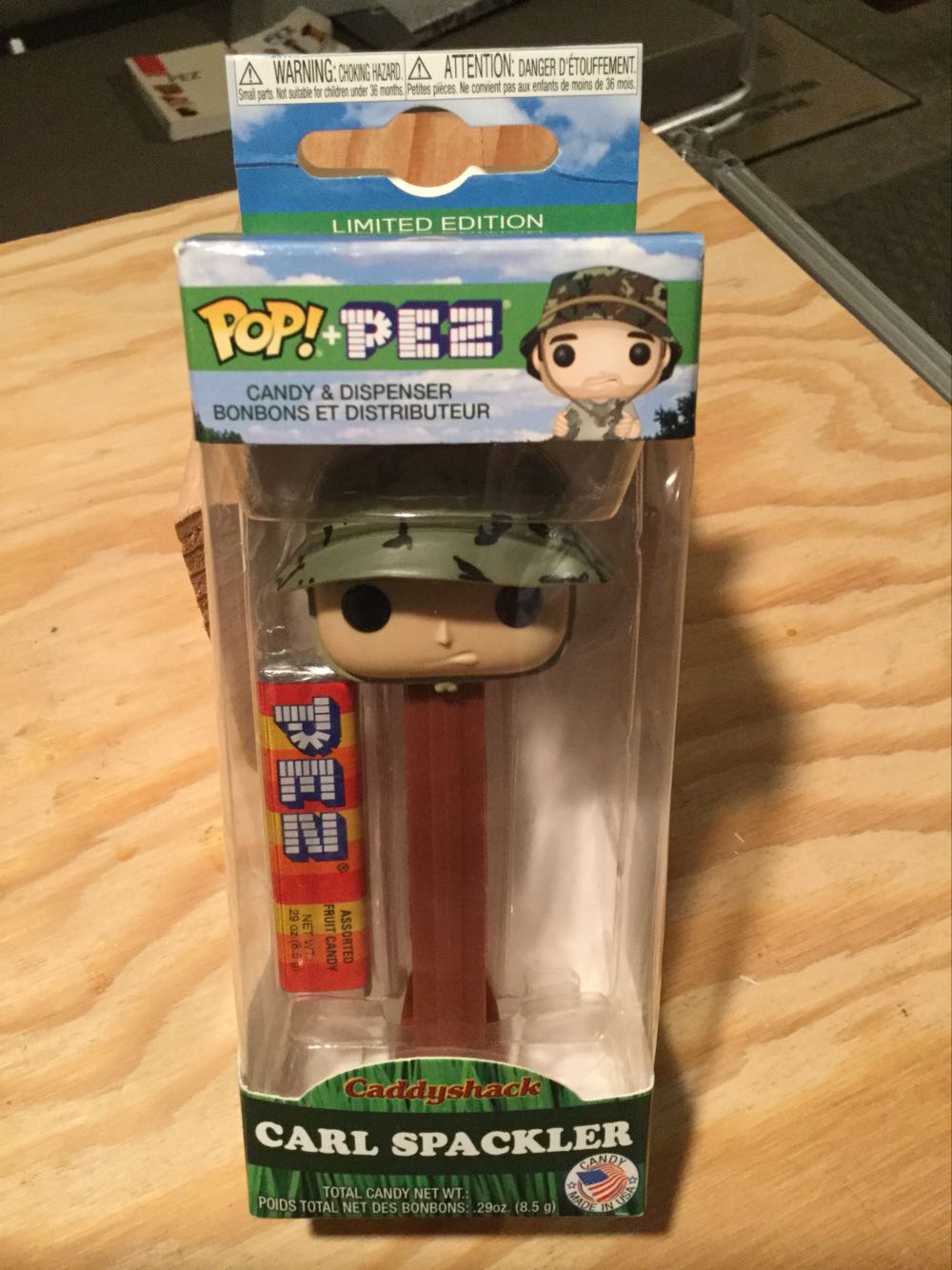 Carl Spackler (Caddyshack) - Caddyshack pez collectible [Barcode 889698388047] - Main Image 3