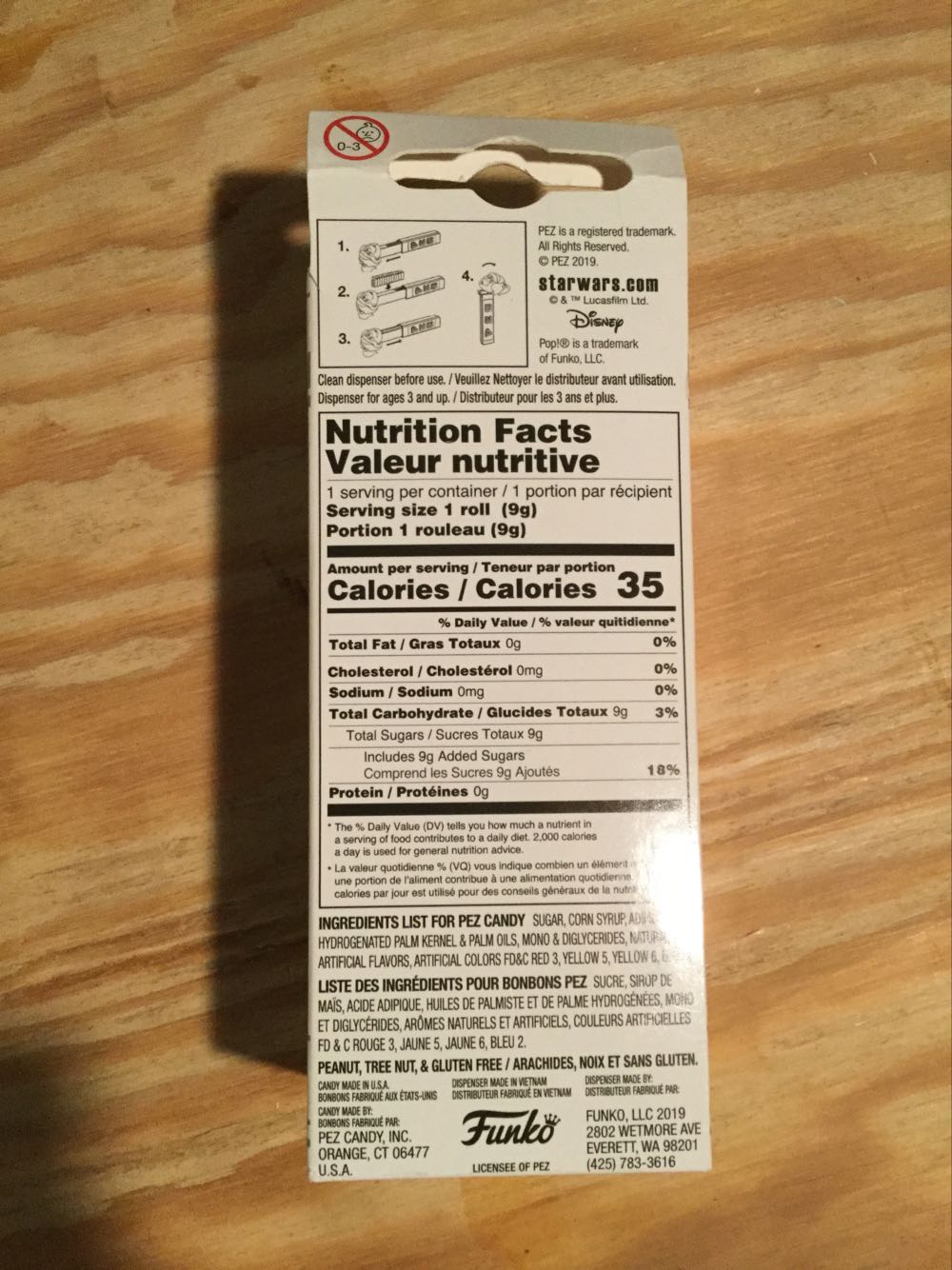 Pop Gamorrean Guard - Star Wars pez collectible [Barcode 889698387705] - Main Image 3