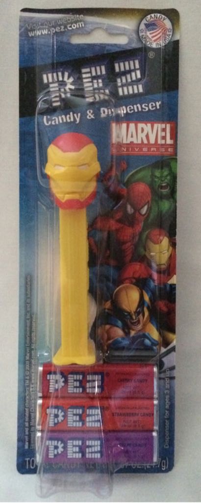 Marvel: Iron Man A - Super Heroes / Villains pez collectible - Main Image 2