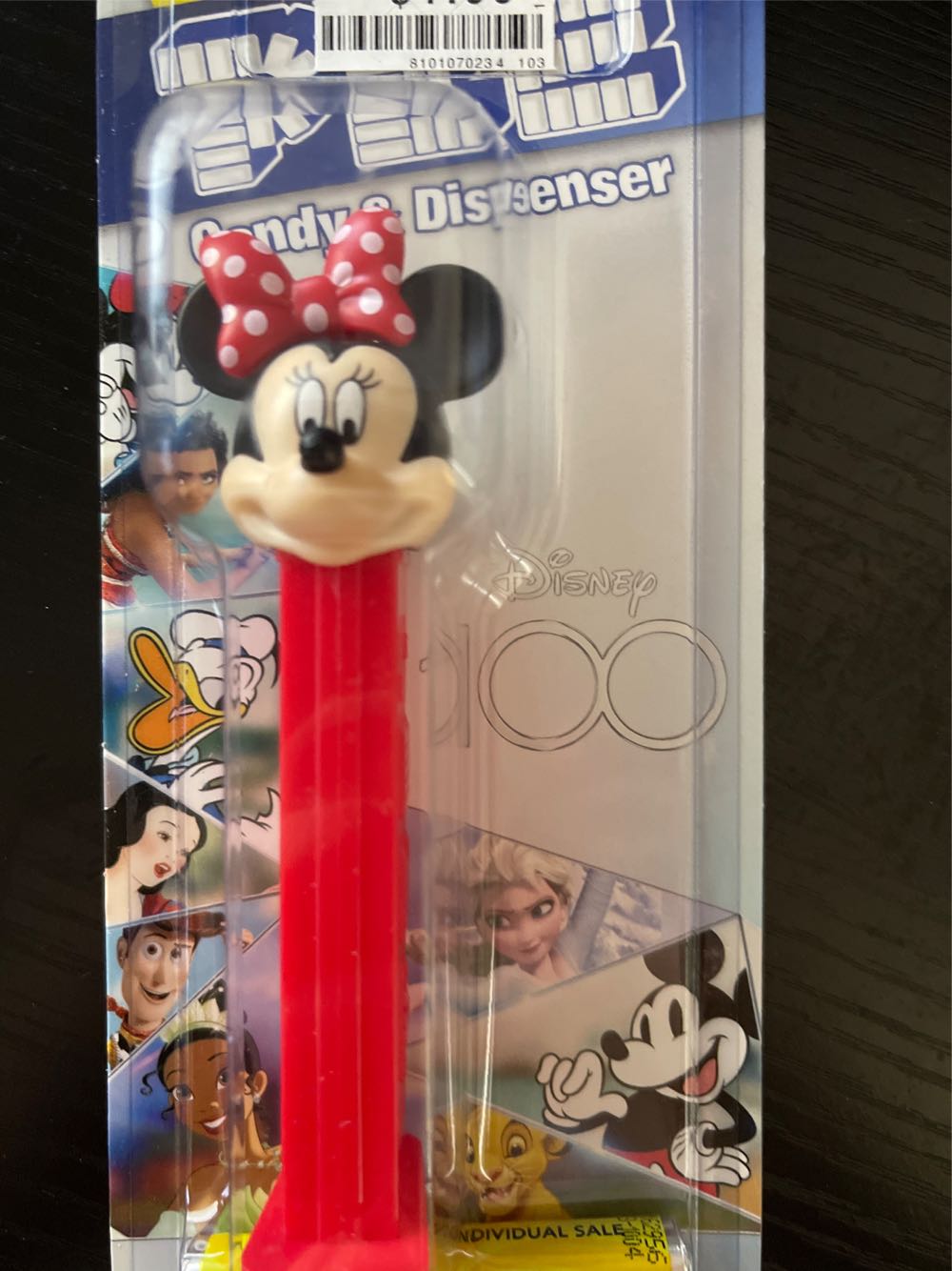 Disney: Minnie Mouse - Red Dotted Bow - Disney pez collectible - Main Image 3