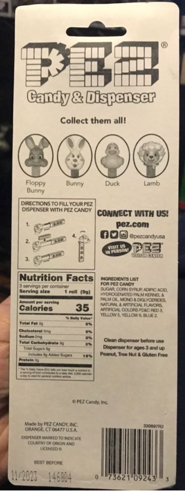 Easter Bunny 2019 - Easter pez collectible - Main Image 2