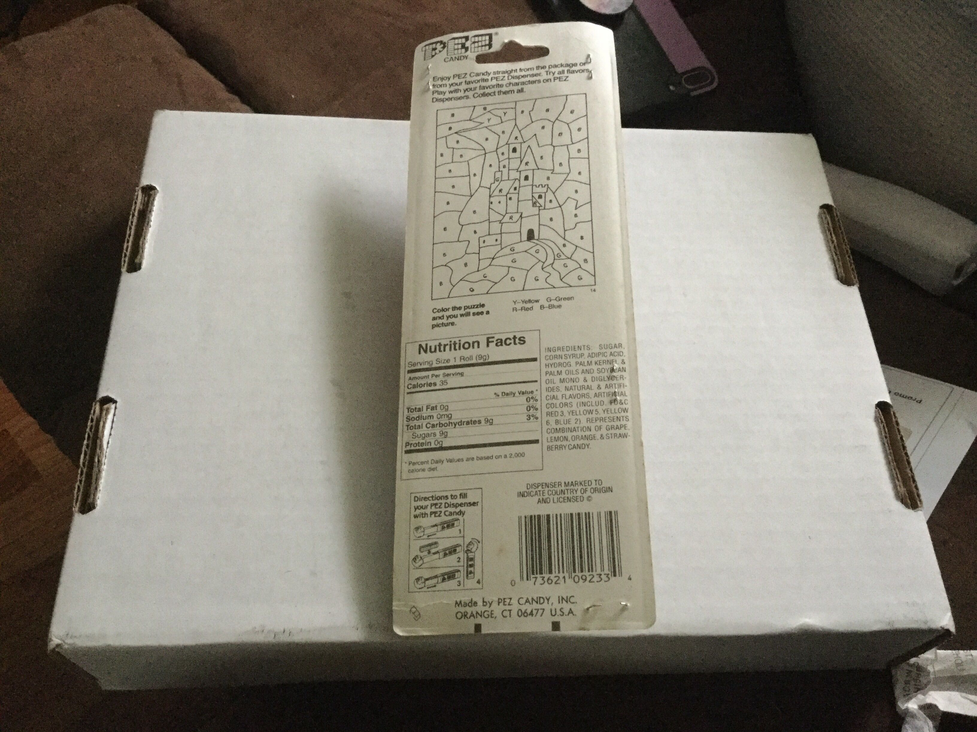 Christmas - Santa Claus - Christmas pez collectible [Barcode 073621092334] - Main Image 2