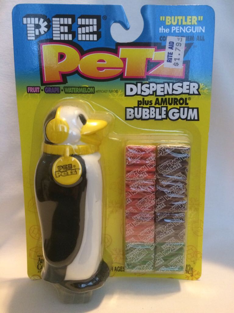 Pez Petz - Butler the Penguin - Pez Petz pez collectible - Main Image 2