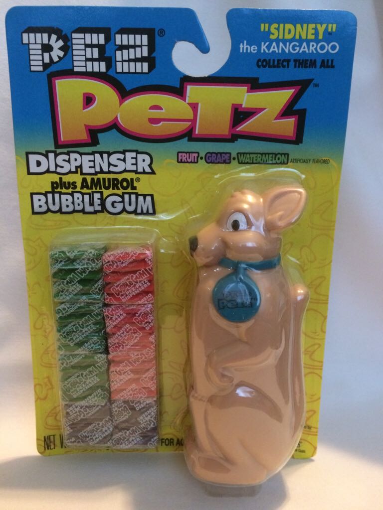 Pez Petz: Sidney the Kangaroo - Pez Petz pez collectible - Main Image 2