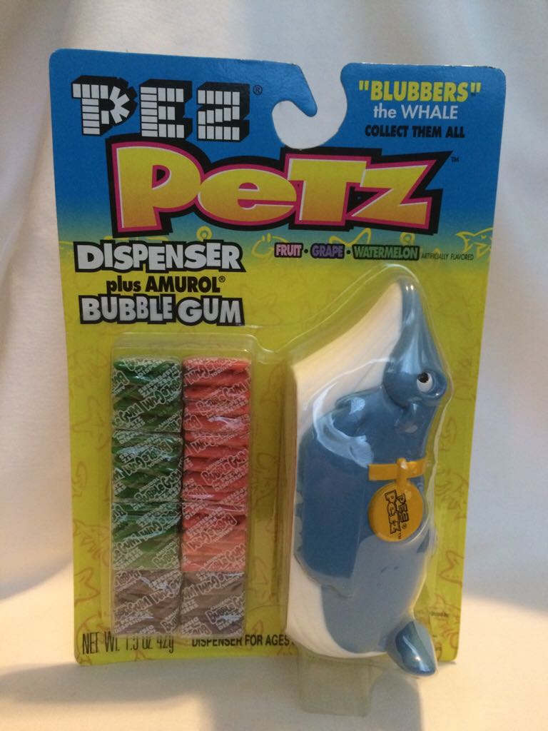 Pez Petz: Blubbers the Whale - Pez Petz pez collectible - Main Image 2