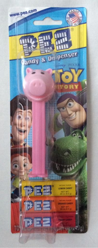 Toy Story - Hamm, pig, pink stem - Disney Pixar - Toy Story pez collectible - Main Image 2