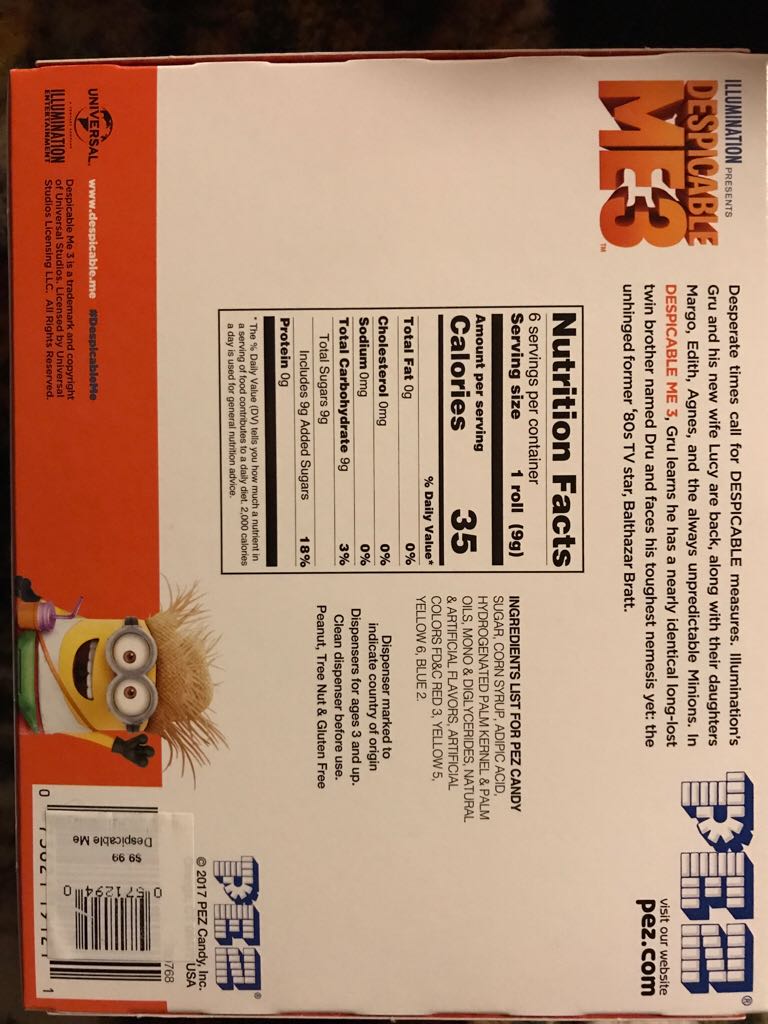 Despicable Me 3 Box Set - Despicable Me pez collectible - Main Image 2