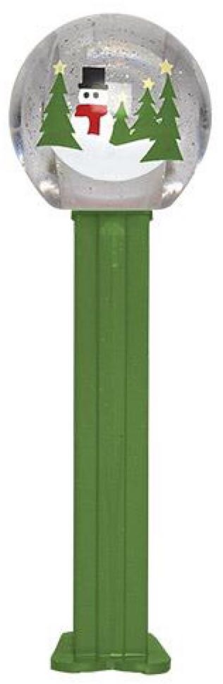 X-mas: Snow-globe - Holiday: Christmas pez collectible - Main Image 2