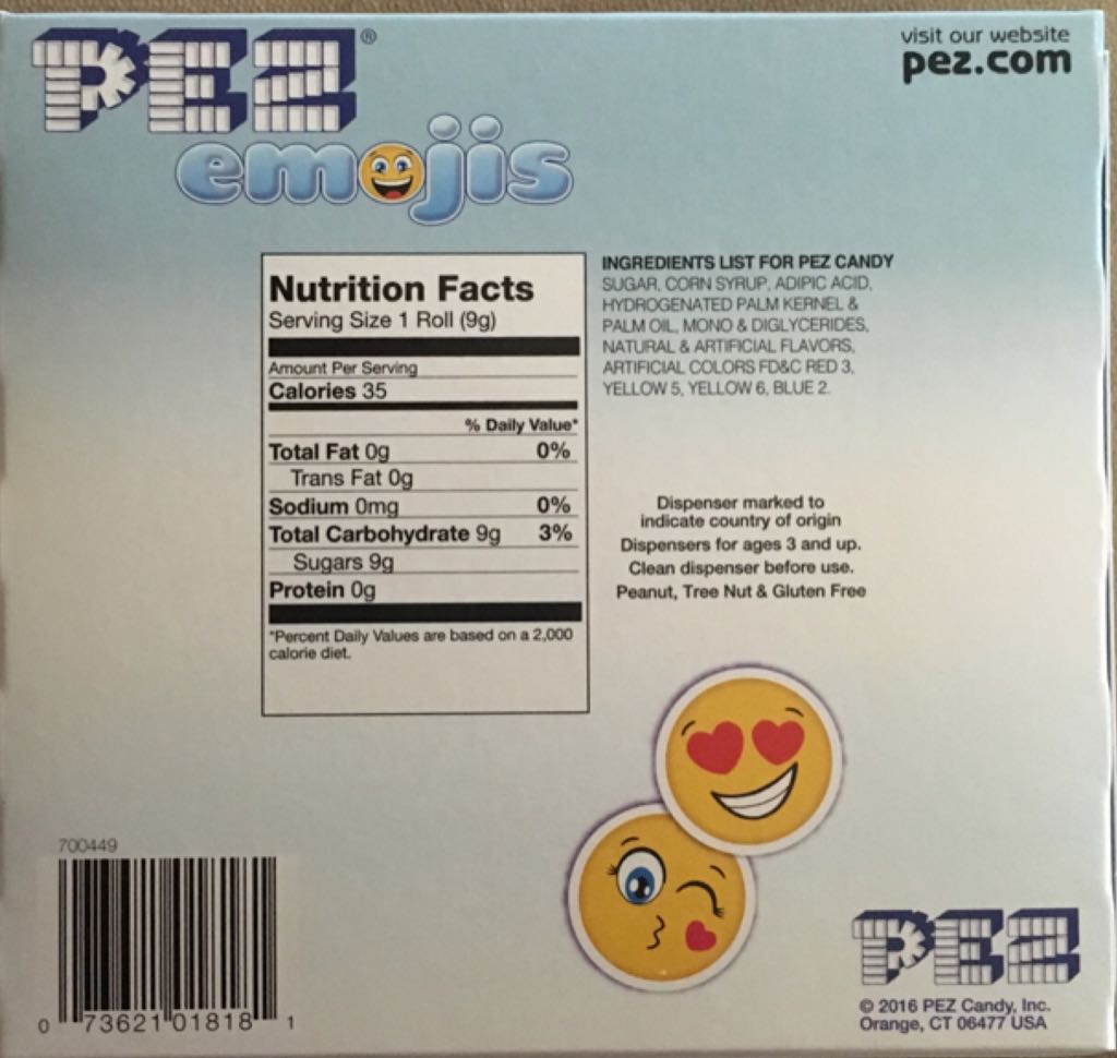 Emoji - Emoji’s pez collectible - Main Image 2