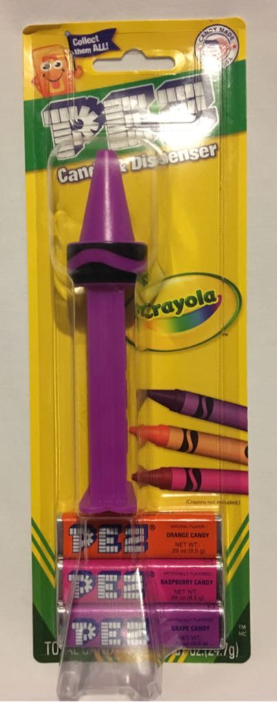 Crayola: Vivid Violet - Crayola pez collectible - Main Image 2