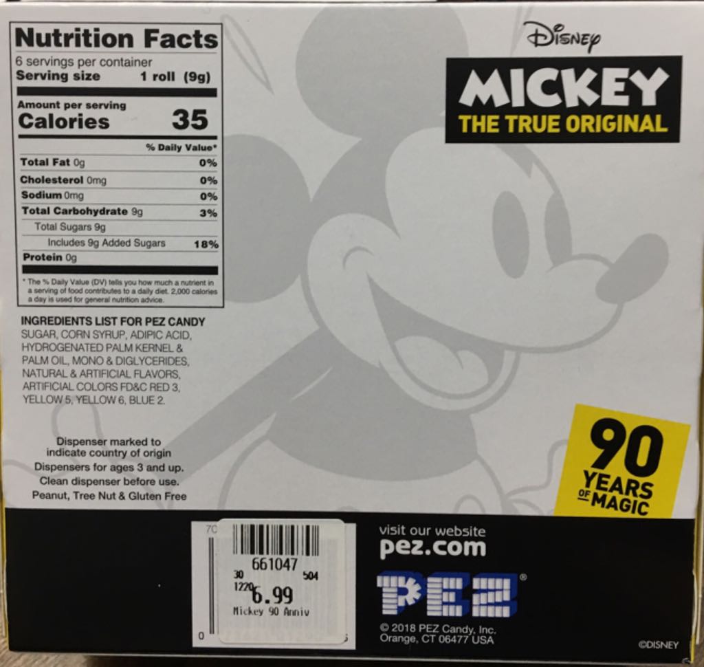 Mickey Mouse 90th Anniversary Twin Pack  - Mickey Mouse pez collectible - Main Image 2