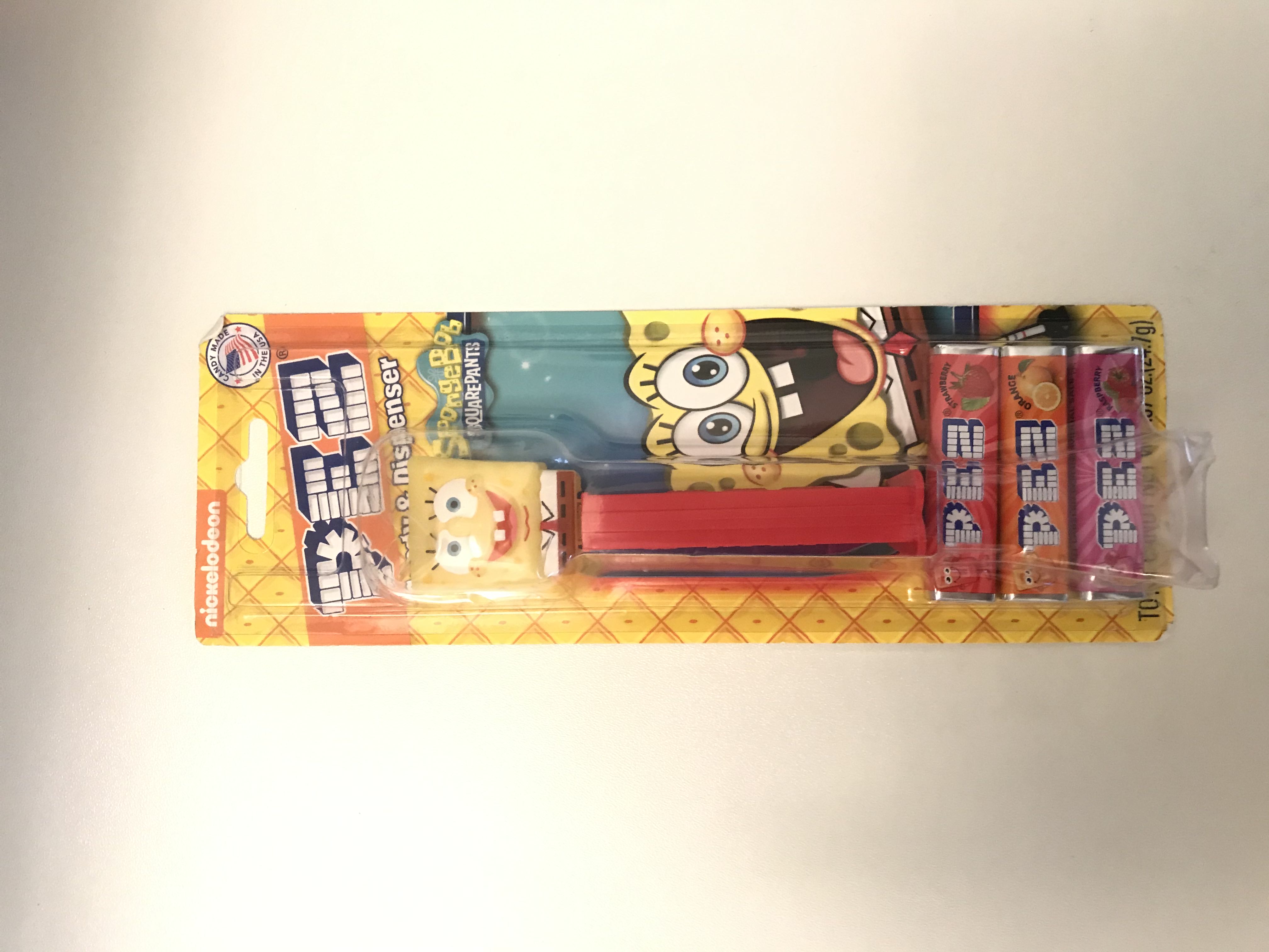 SpongeBob SquarePants (SpongeBob) - Spongebob Squarepants pez collectible [Barcode 073621094246] - Main Image 2