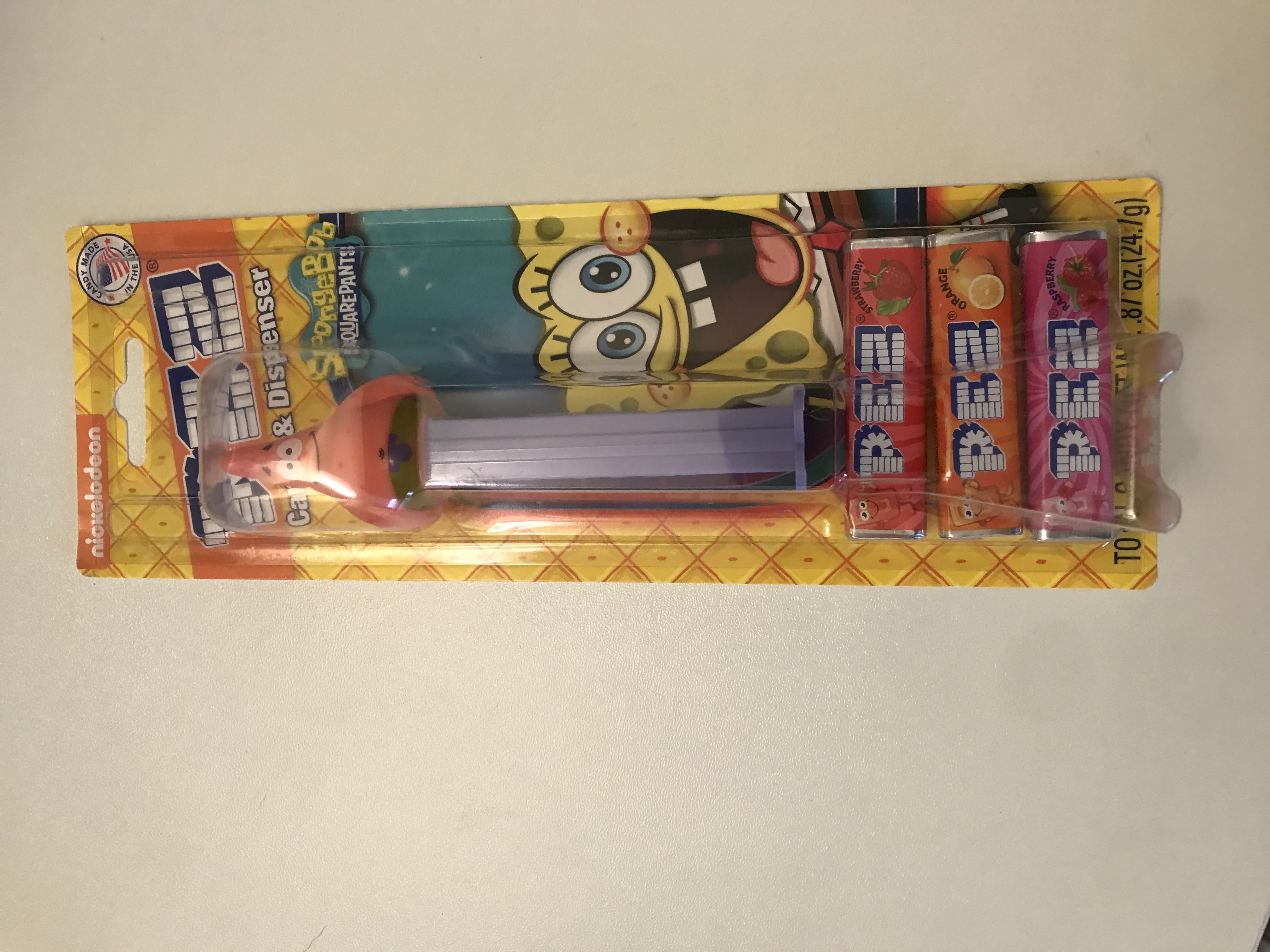 SpongeBob SquarePants (Patrick) - Spongebob Squarepants pez collectible [Barcode 073621094246] - Main Image 2