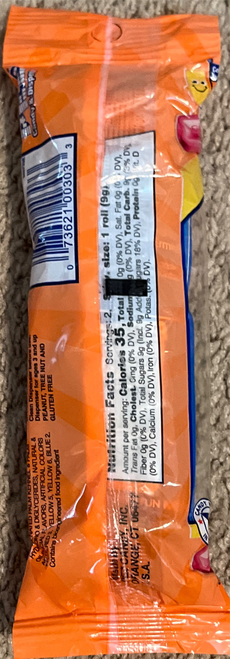 Halloween - Halloween Pumpkin 🎃 2024 - Halloween pez collectible [Barcode 073621003033] - Main Image 2