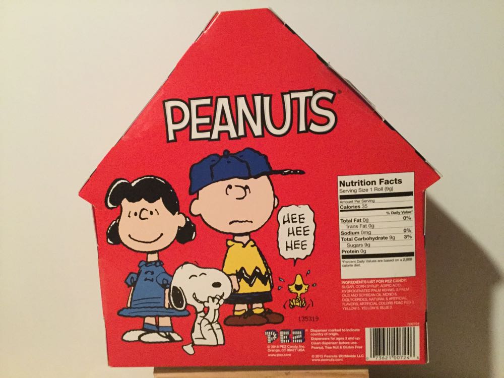 Peanuts Box Set - PEANUTS pez collectible [Barcode 073621007246] - Main Image 2