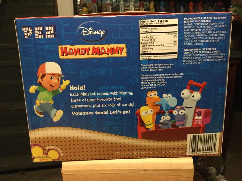 Handy Manny Box Set - Disney - Handy Manny pez collectible [Barcode 073621009905] - Main Image 3