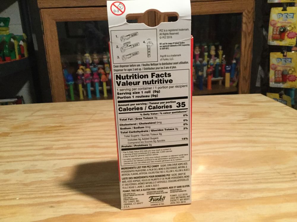 Pop Pez Colonel Sanders - POP - Ad Icons pez collectible [Barcode 889698443074] - Main Image 3