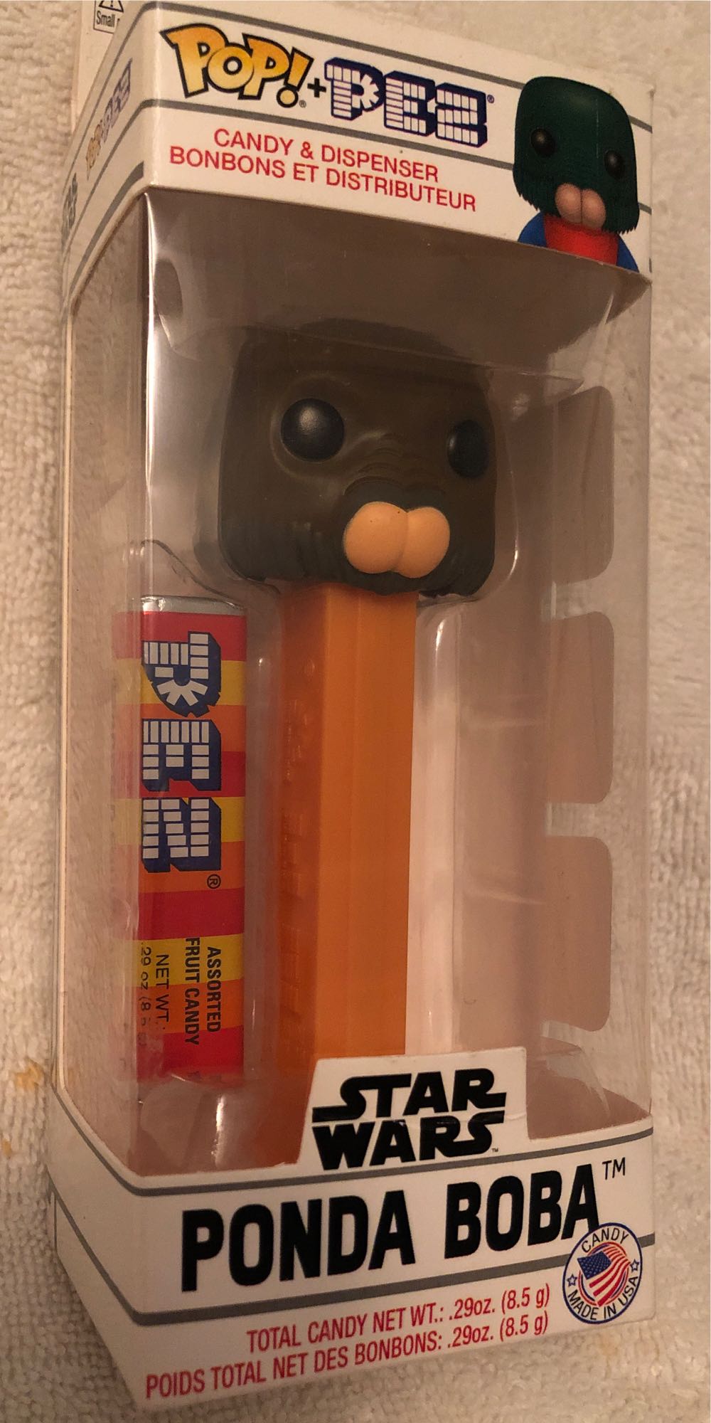 POP Star Wars Ponds Boba  pez collectible [Barcode 889698326384] - Main Image 2