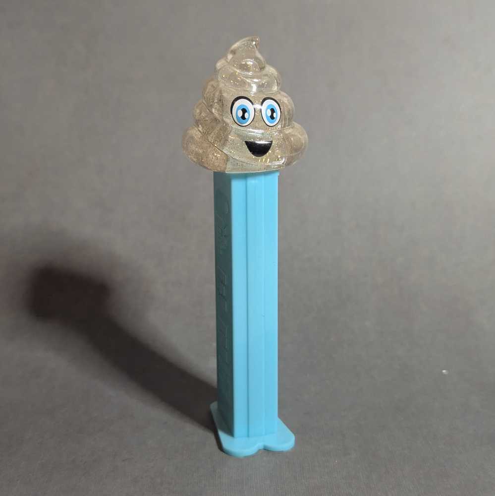 Emoji Crystal Glitter Poop - PEZ Originals pez collectible - Main Image 2