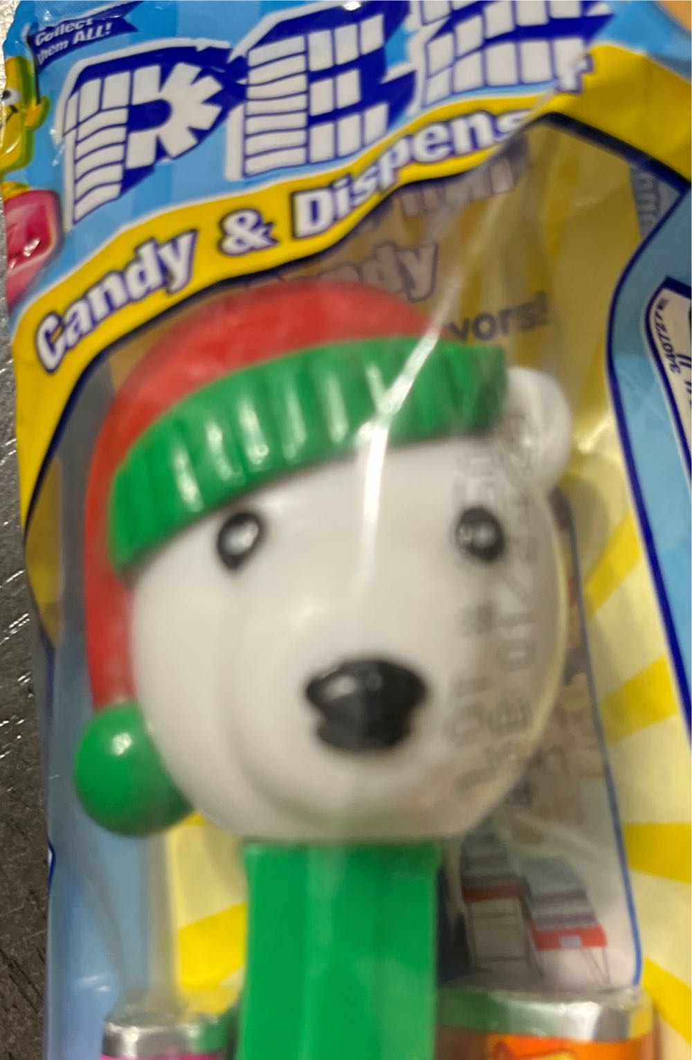 Christmas - Polar Bear With Santa Hat 🐻‍❄️ 🎄 - Christmas pez collectible - Main Image 4