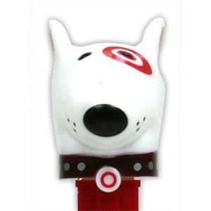 0-Card Target Dog - Advertizing pez collectible - Main Image 2