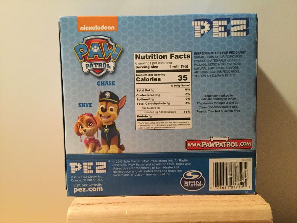 Gift Box Nickelodeon Paw Patrol Chase Skye - Gift Box pez collectible - Main Image 3