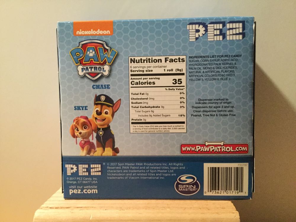 Gift Box Nickelodeon Paw Patrol Chase Marshall - Gift Box pez collectible - Main Image 3