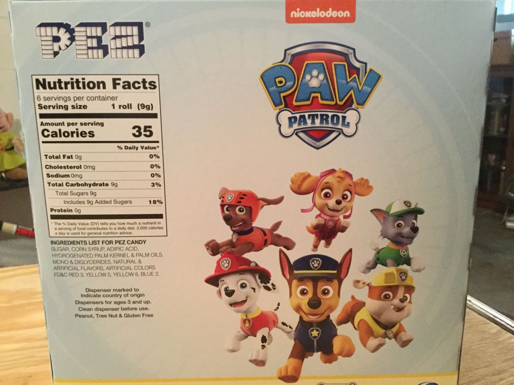 Paw Patrol From Nick Jr. 4-pack - Paw Patrol - Complete pez collectible [Barcode 073621021174] - Main Image 2