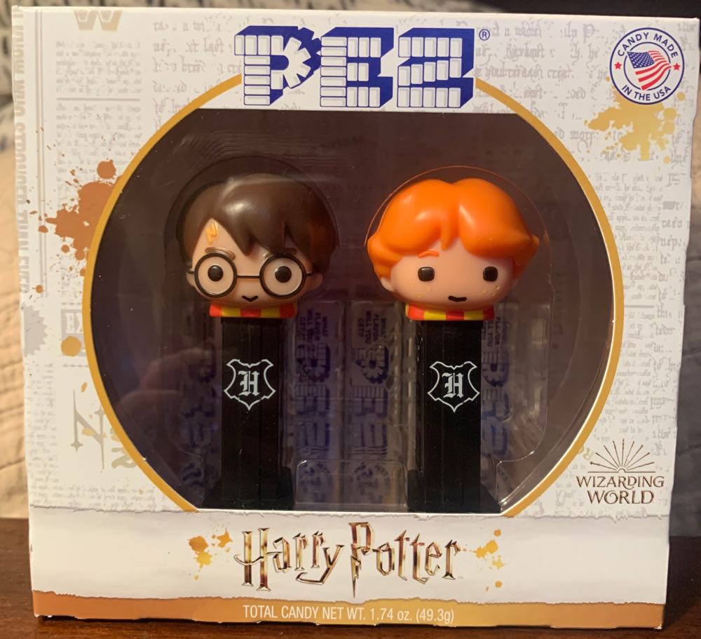 Pez Valentines Plush (Brown Bear)