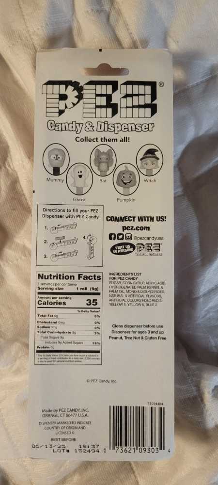 Halloween (Witch) - Halloween pez collectible [Barcode 073621093034] - Main Image 3