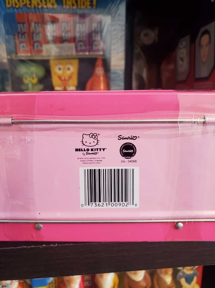 Hello Kitty Crystal Gift Tin - Sanrio pez collectible [Barcode 073621009028] - Main Image 3