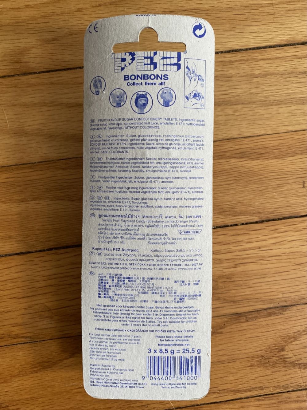 Pez Bonbons Crystal Animals - Crystal Animals pez collectible [Barcode 9044400841000] - Main Image 2